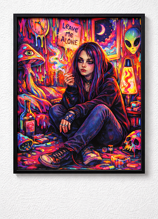 Картина: leave me alone