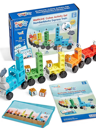 Learning resources набор числовой поезд hand2mind numberblocks express train