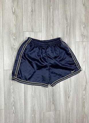 Vintage nike short mens size men xl nylon 90s embroidered script logo adults вінтаж шорти нейлон