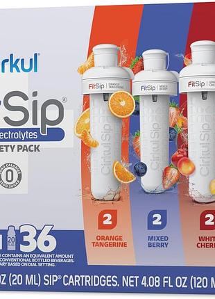 Cirkul набор катриджей для напитков 6 шт fitsip orange berry cherry