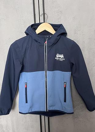 Куртка софтшел 134-140 см