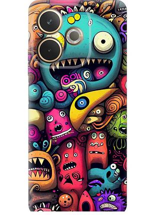 Чехол силиконовый на телефон oppo a5 pro cмешные монстры "5549u-3956-58250"
