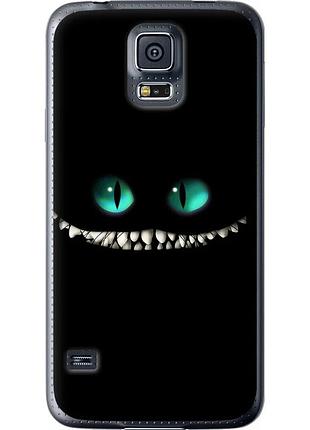 Чохол силіконовий на телефон samsung galaxy s5 g900h чеширський кіт "689u-24-58250"