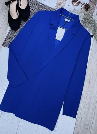 Нова накидка jdy s пряма накидка синя без застібок