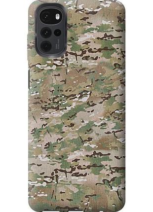 Чехол силиконовый на телефон motorola g22 камуфляж v5 "1201u-2681-58250"