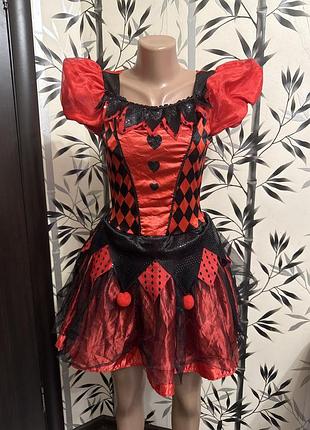 Підлітковий карнавальний костюм арлєкін