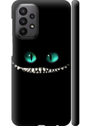 Чохол 3d пластиковий матовий на телефон samsung galaxy a23 a235f чеширський кіт "689m-2587-58250"