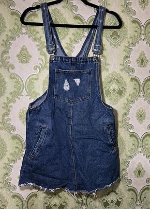 Сарафан джинсовий