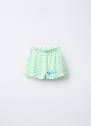 Пижама с шортами zara для девочки 4