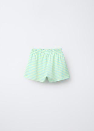 Пижама с шортами zara для девочки 5