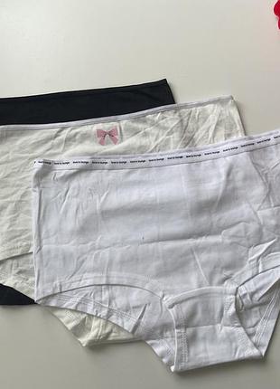3 шт трусики напів шортики