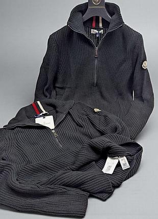 Кофта на стійку moncler s