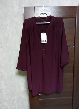 Новая брендовая блуза-туника р.26-28 супербатал!