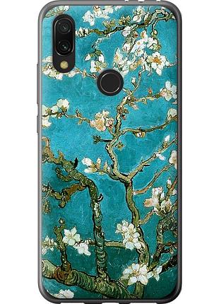 Чохол силіконовий на телефон xiaomi redmi 7 вінсент ван гог. сакура "841u-1669-58250"