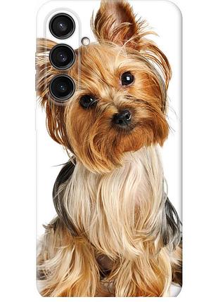 Чехол силиконовый на телефон samsung galaxy s23 fe йоркширский терьер с хвостиком "930u-3136-58250"