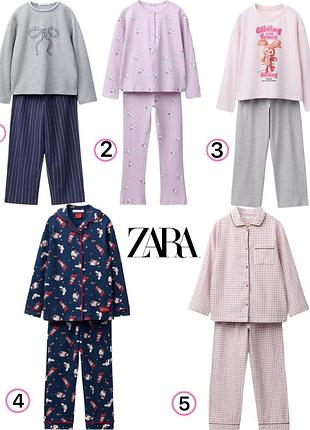 Детские пижамы zara