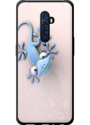 Чехол tpu на телефон oppo reno 2 геккончик "1094b-1864-58250"