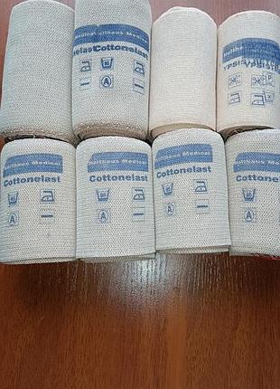 Эластичный бинт idealflex размер 12 см*5m,бандажи- cottonelast( ассортимент).