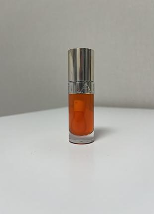 Оригінальна олія для губ clarins lip comfort oil, колір 05 tangerine