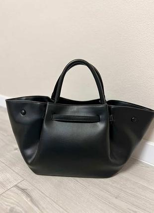 Трендова чорна сумка 2
