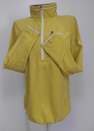 Женская тонкая флисовая кофта m/l