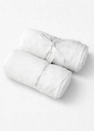 Хлопковая пеленка для младенцев 100*100 см (100% хлопок) серые звездочки белая с рисунком