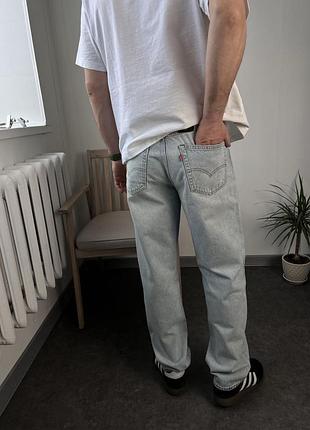 Оригінал 100% нові чоловічі джинси  levi’s  568 premiumв блакитному кольорі 3