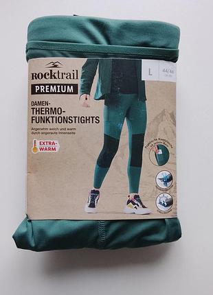 Жіночі термолегінси rocktrail до щиколотки, розмір l, з начісованою підкладкою, стрейч