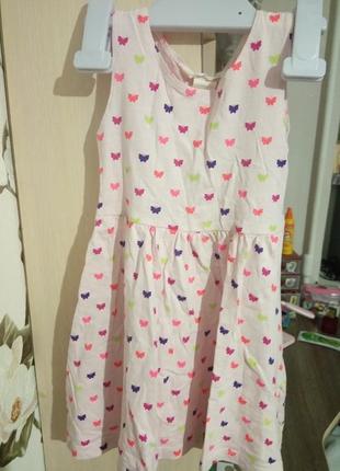 Яркое платье от нм на девочку 1,5-2 года