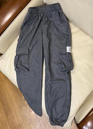 Спортивні штани від shein, джогери на хлопчика 9 років ріст 134 стан до нових дов 88, крок 60.5, пояс 29