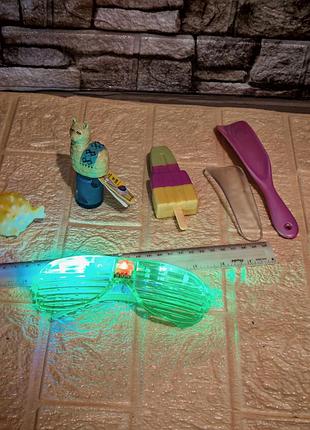 Лот для діток, різне, лак для нігтів, окуляри світиться