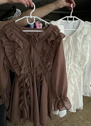 Ніжна шифонова сукня для дівчат