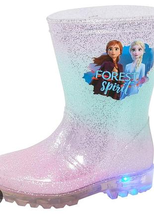 Сапожки резиновые frozen, для девочки 10 размер