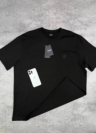 Футболка чоловіча чорна батал 5698