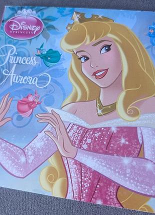 Детская книжка десна принцесса аврора спящая красавица на английском