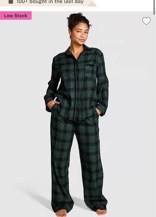 Фланелева піжамка від victoria’s secret