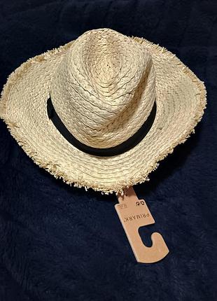Стильний солом’яний капелюх primark у стилі федора / челентанка