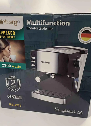 Кофемашина rainberg rb-2273 с капучинатором