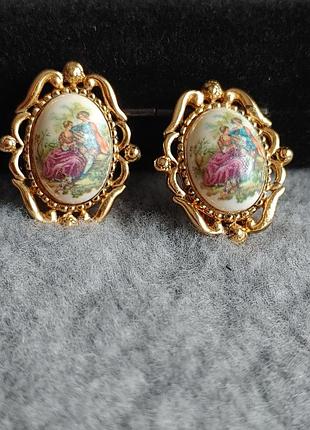 Клипсы, винтаж