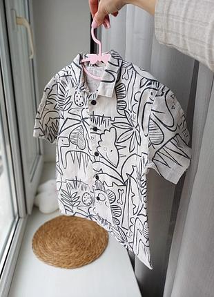 Теніска лляна george