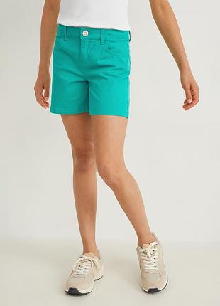 🎀 бирюзовые шорты для девочки | c&amp;a