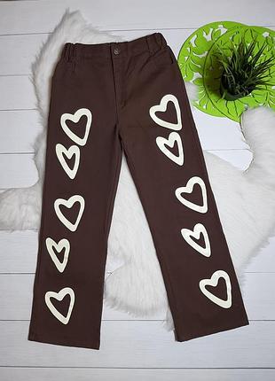 Джинси в сердечках
