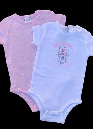 Боді-футболка, бавовна тм "ovs" (56 см) рожевий