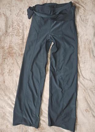 Спортивные штаны с поясом и с шортами внутри