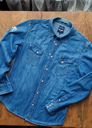 Рубашка (wrangler) размер м-l