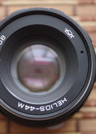 Объектив гелиос экспортный helios 44m 58mm m42 + крышка