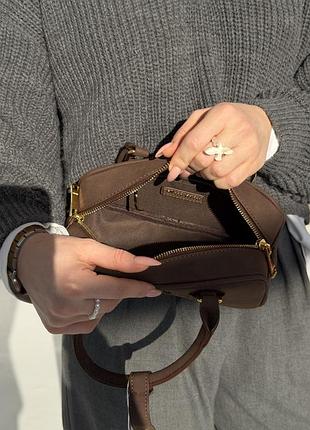 Сумка miu miu arcadie textile 8