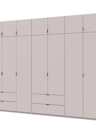 Шафа для одягу doros лукас кашемір 3+4 дсп 315х50х240 drs-011719 (42005136)
