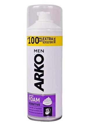 Пена для бритья 300мл (сенсетов) тм arko