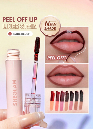 Тинт-карандаш для губ ssheglam fall in line peel off lip liner - bare blush (5898)